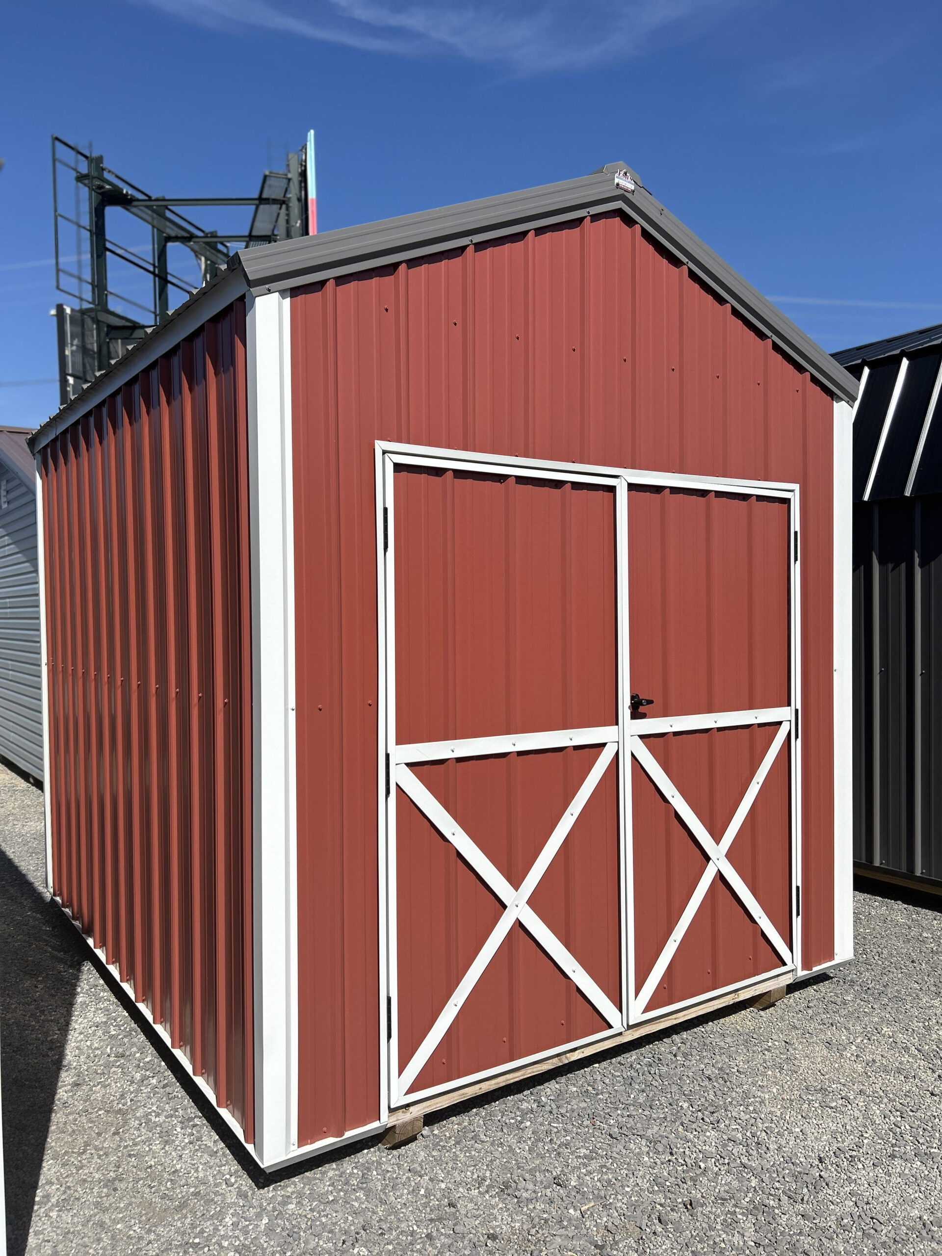 8x10 Ranch Shed