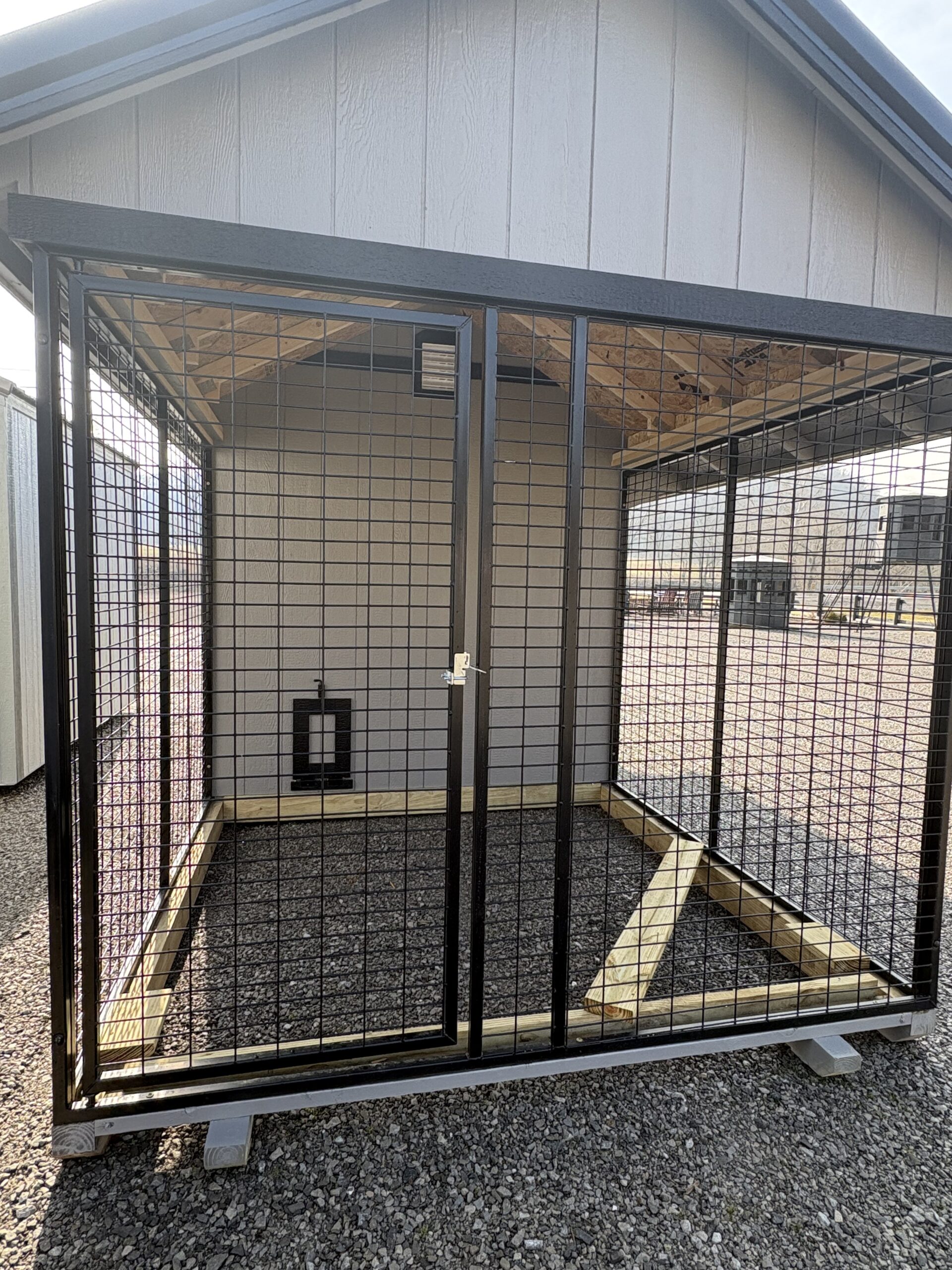 8x12 Chicken Coop with 8x8 Run - Image 3