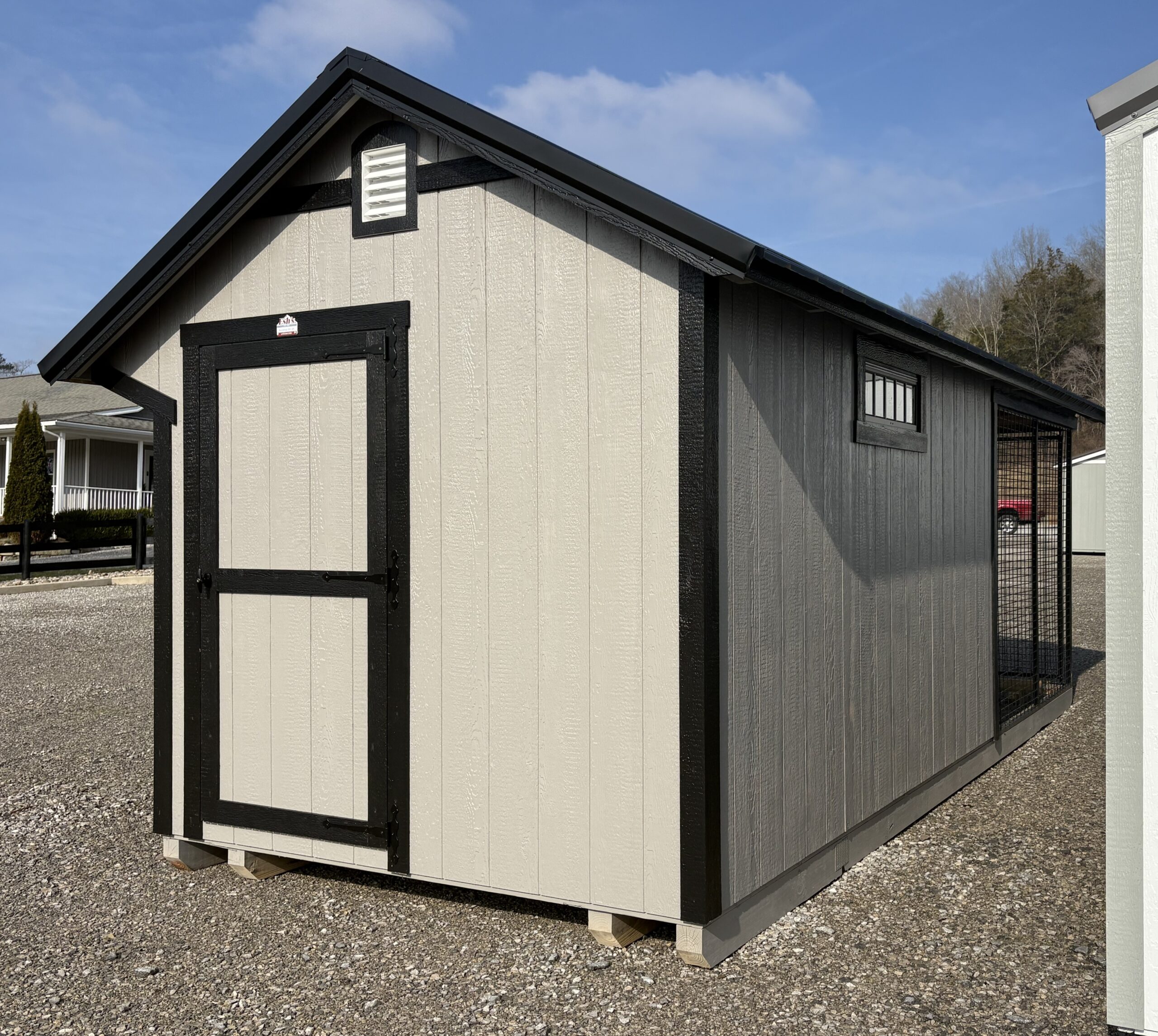 8x12 Chicken Coop with 8x8 Run - Image 4