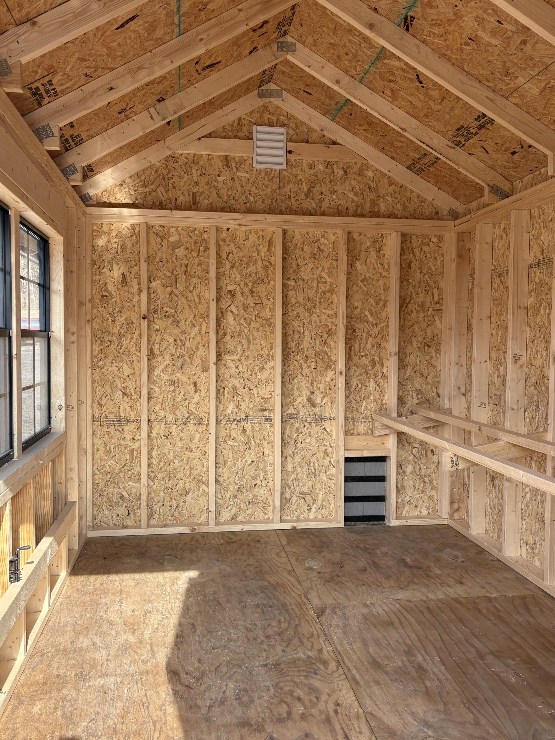 8x12 Chicken Coop with 8x8 Run - Image 5