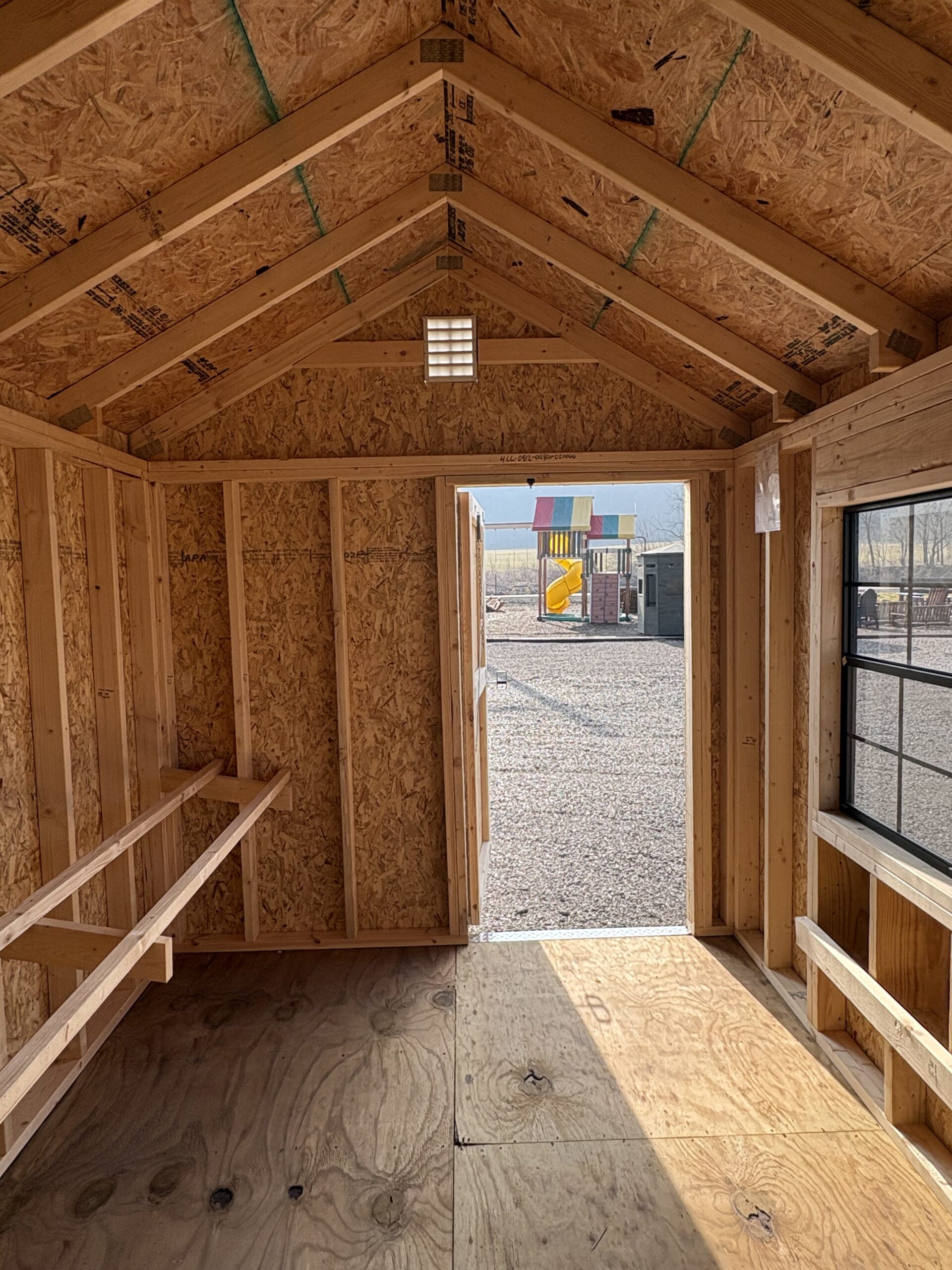 8x12 Chicken Coop with 8x8 Run - Image 6