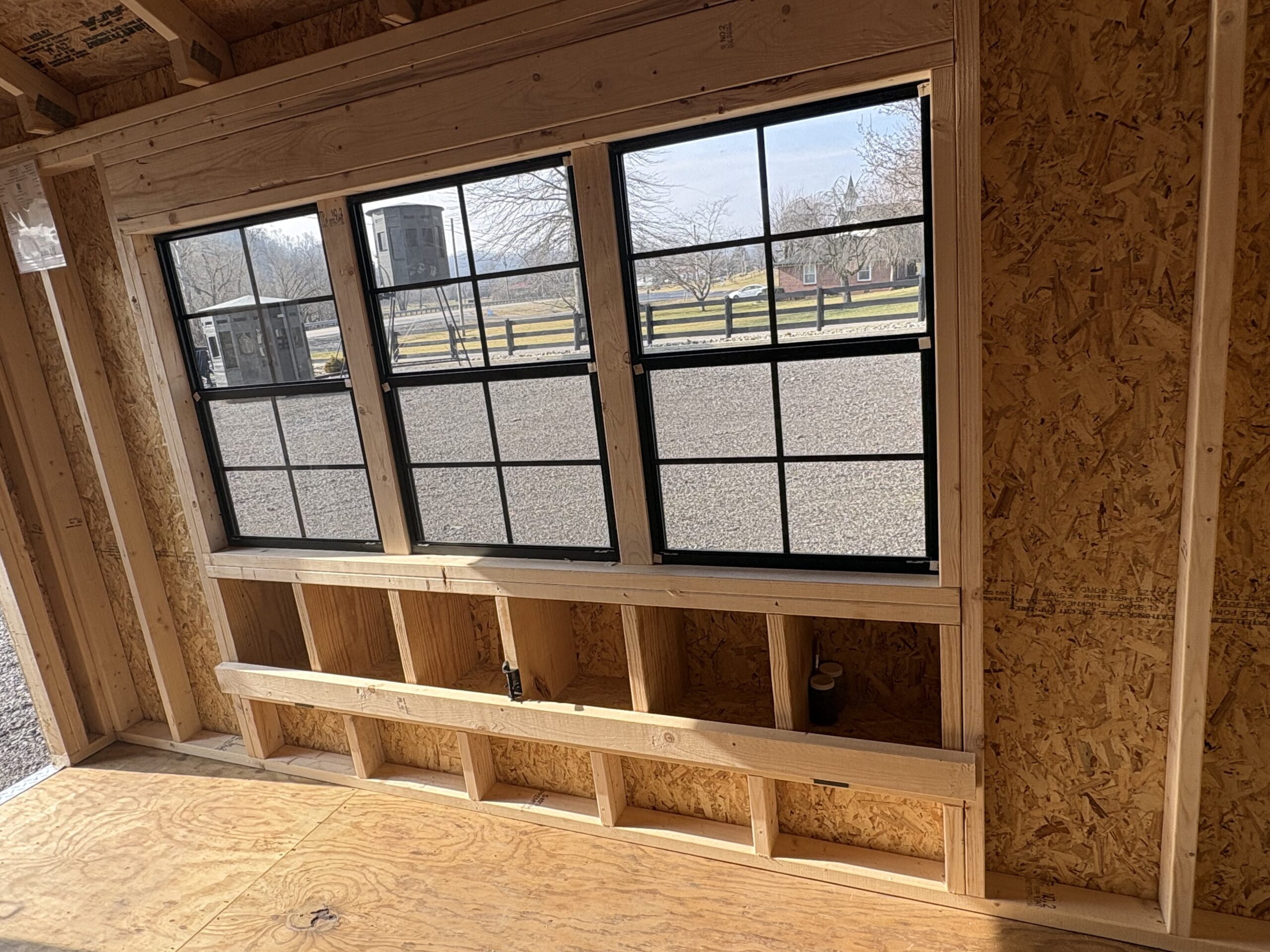 8x12 Chicken Coop with 8x8 Run - Image 7