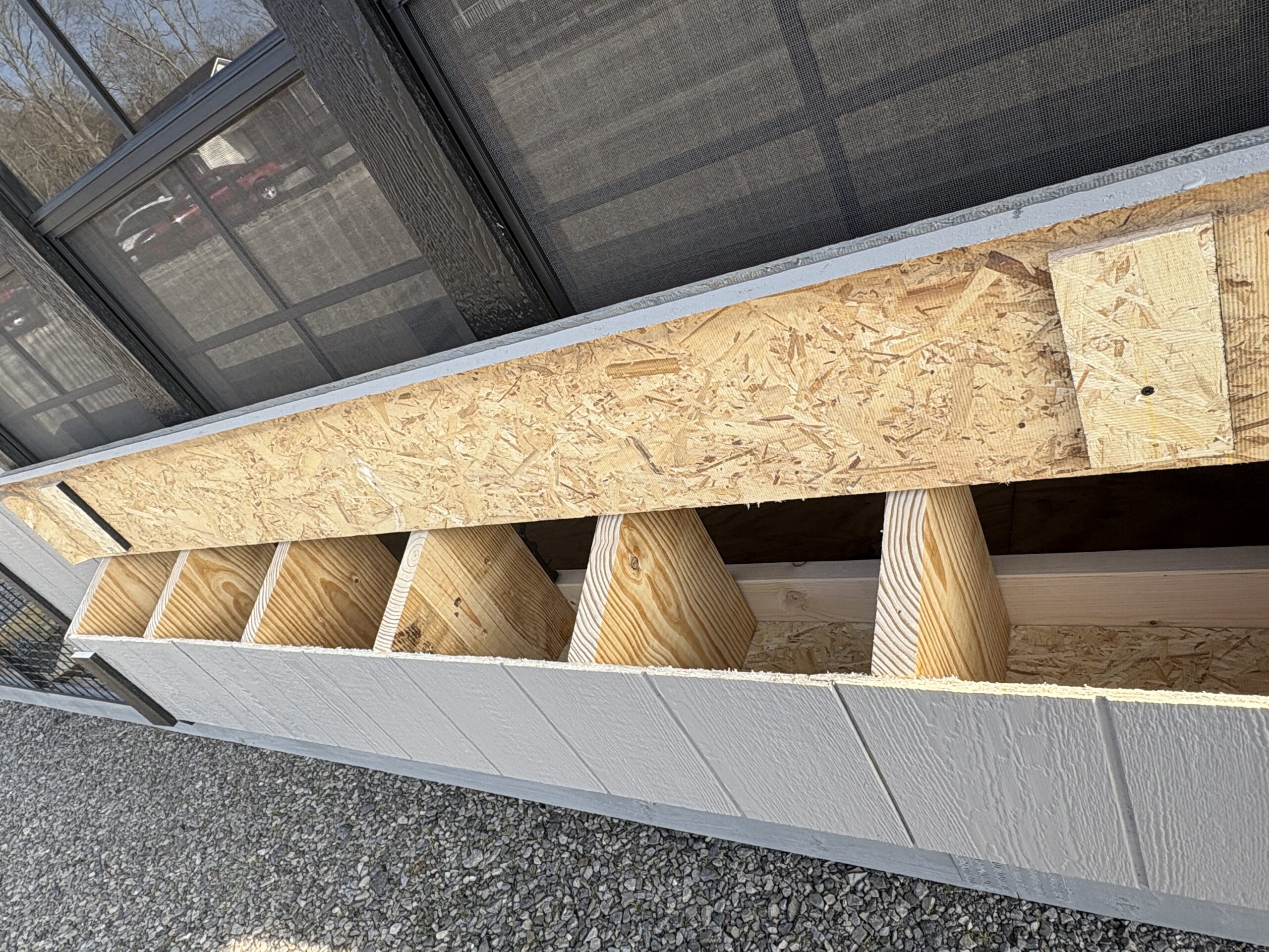 8x12 Chicken Coop with 8x8 Run - Image 8