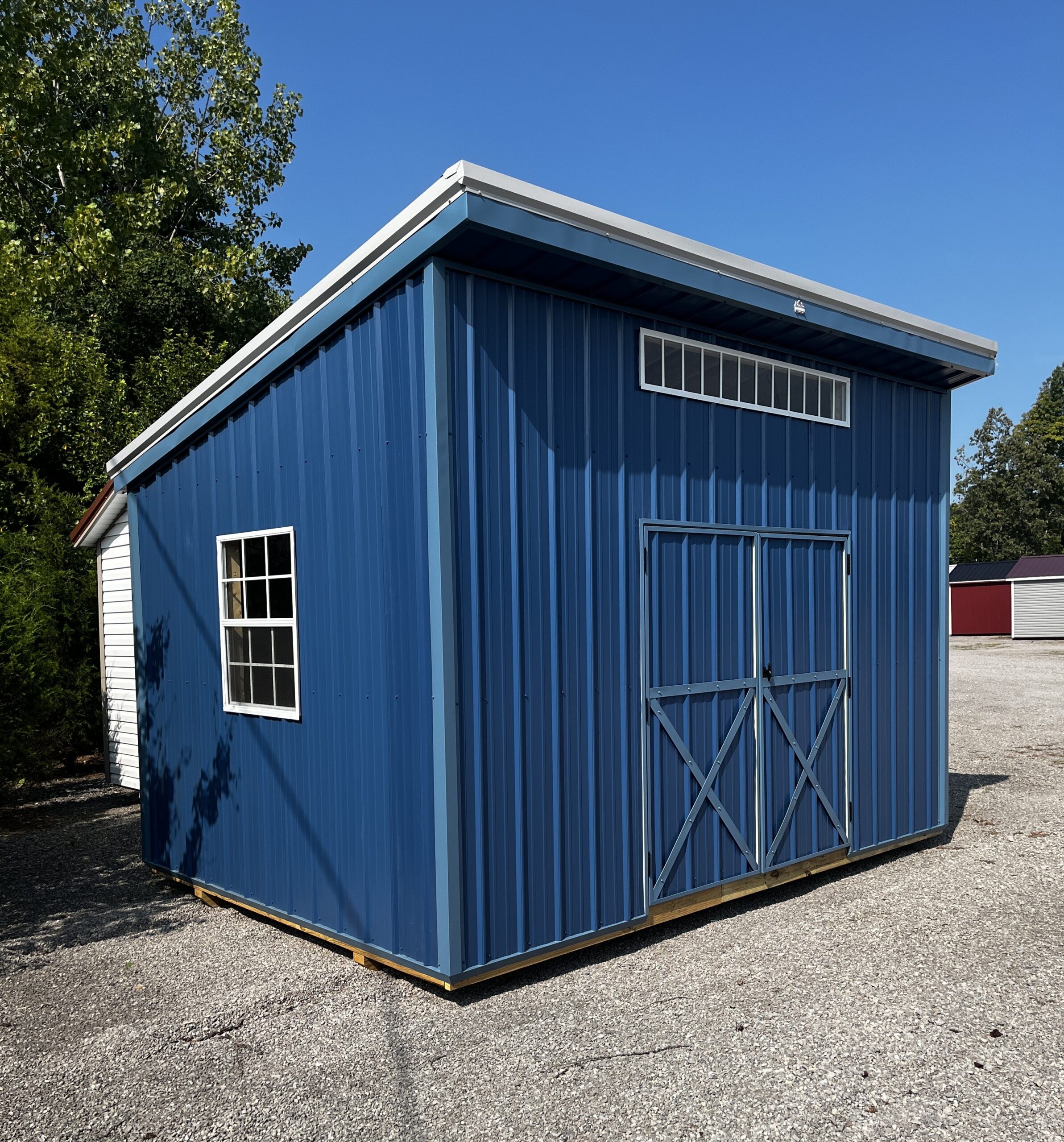 10x14 Skillion Shed