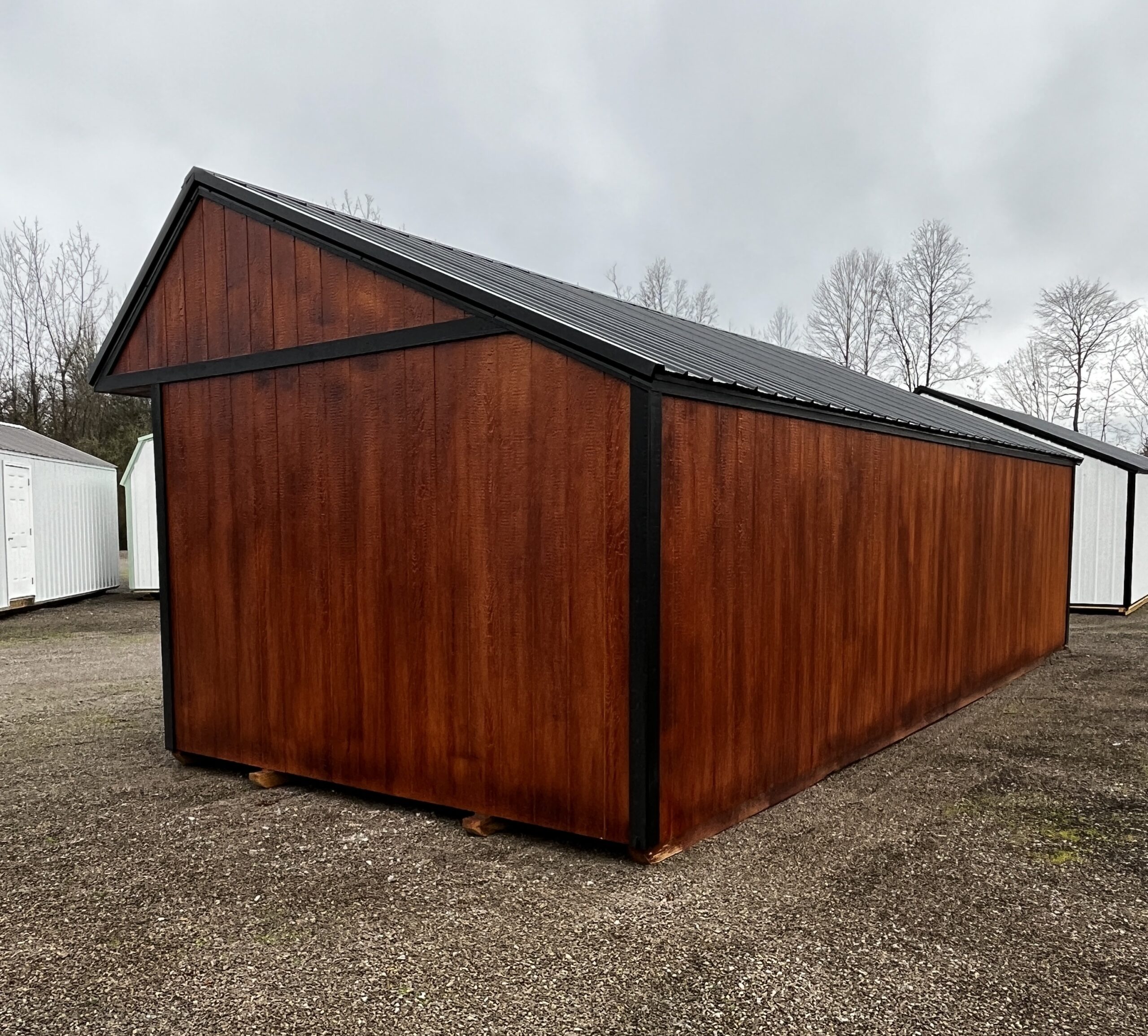 12x30 Horse Barn Run-In - Image 4