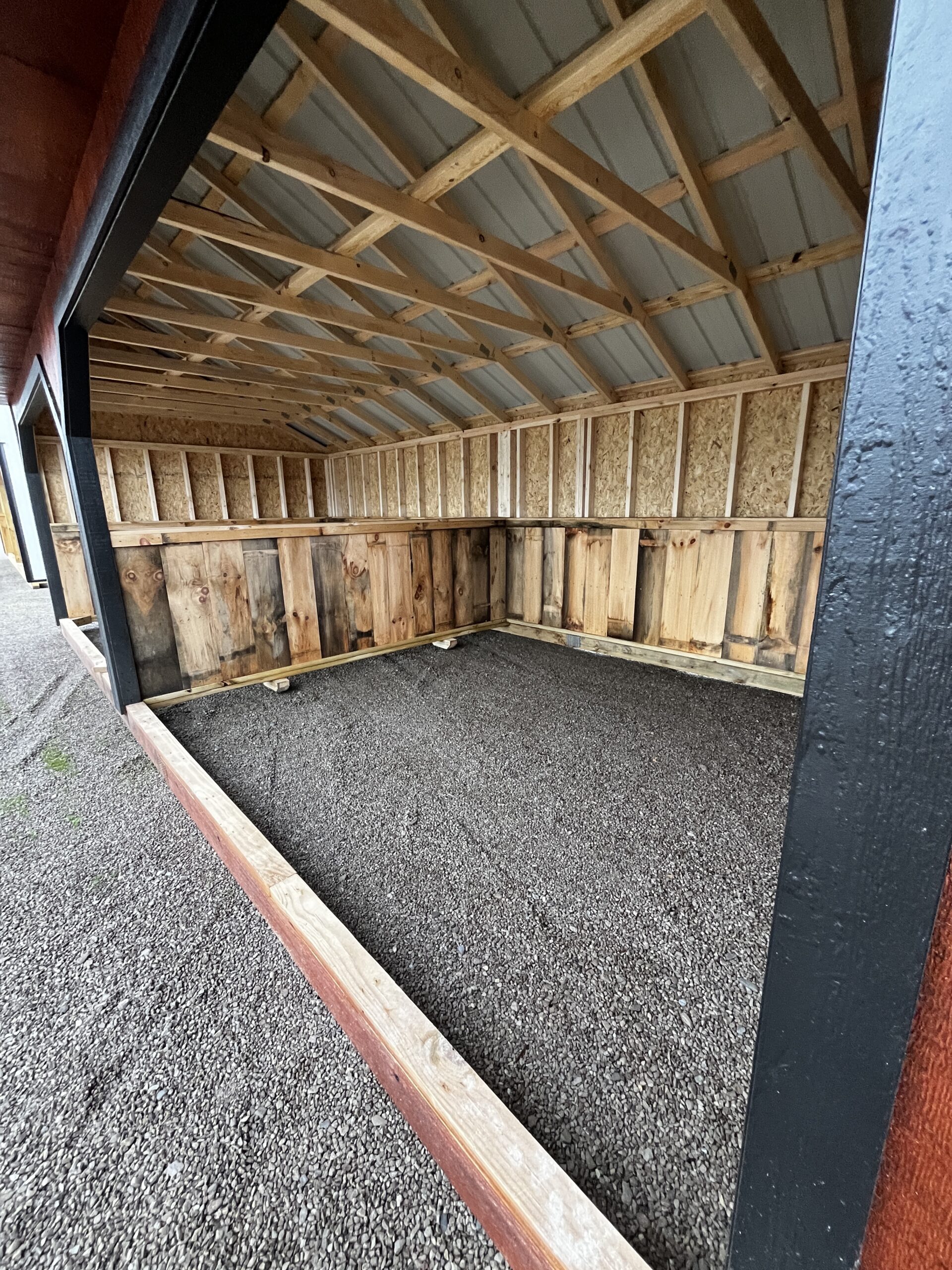 12x30 Horse Barn Run-In - Image 8