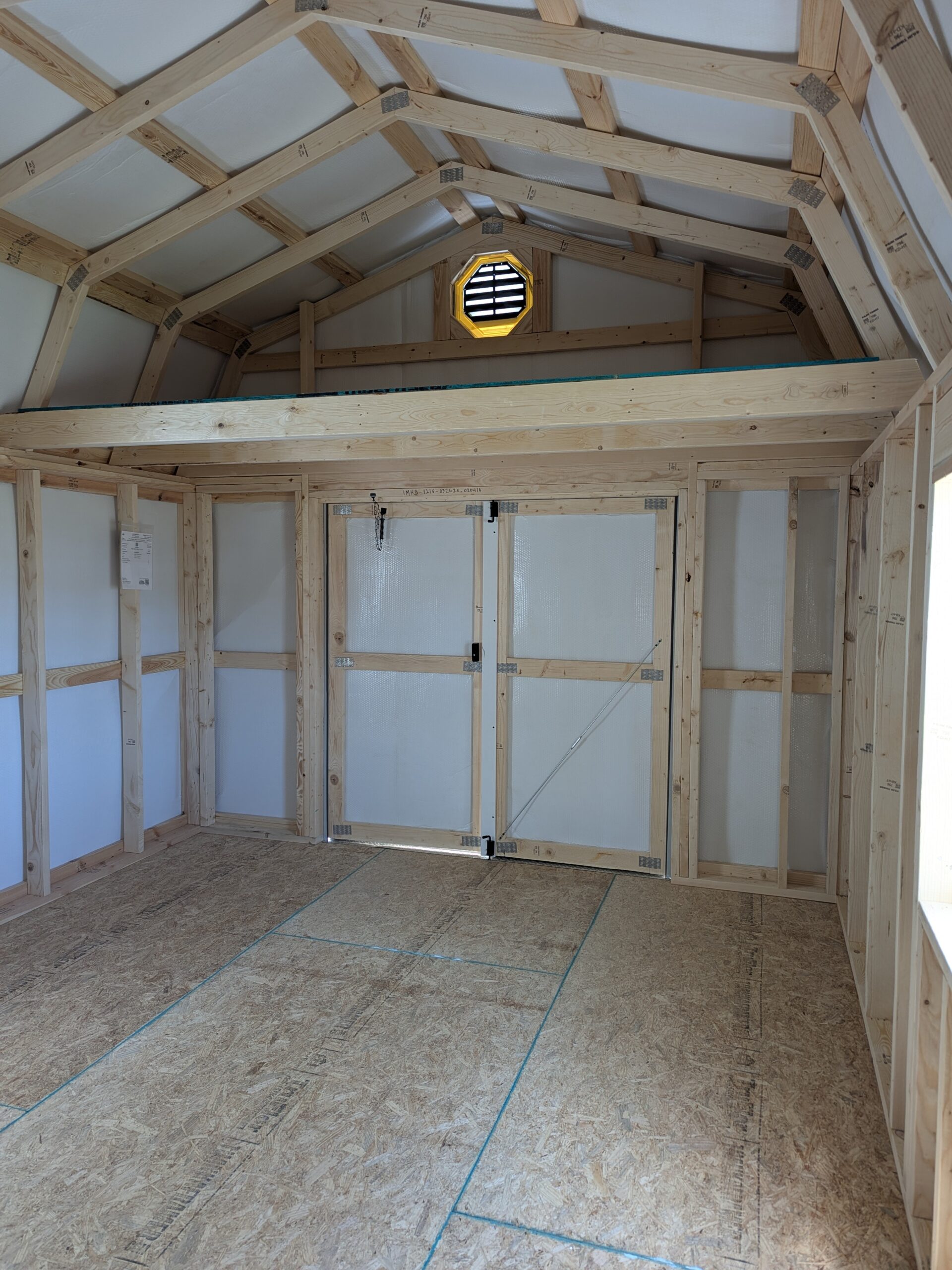 12x16 High Barn Shed - Image 4