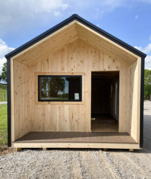 modern custom built tiny home shell for sale