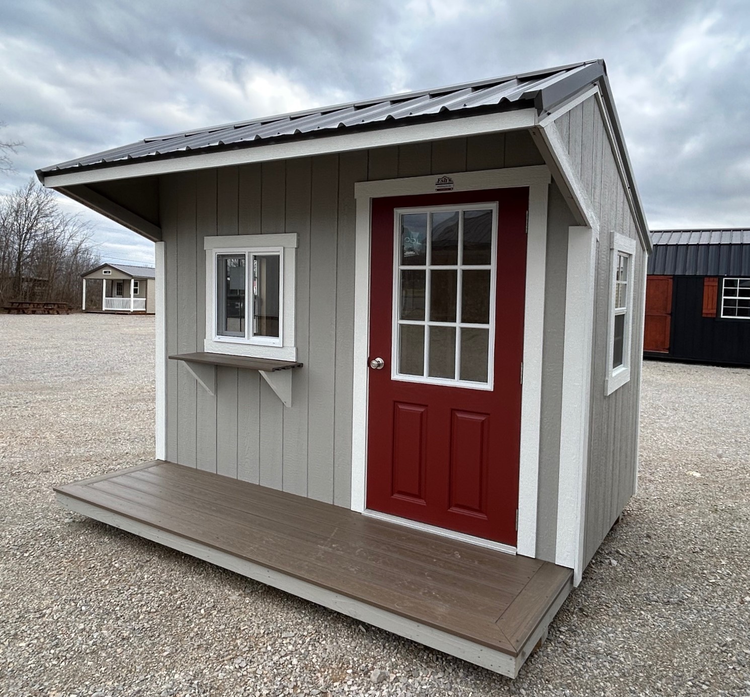 8x10 Saltbox Playhouse